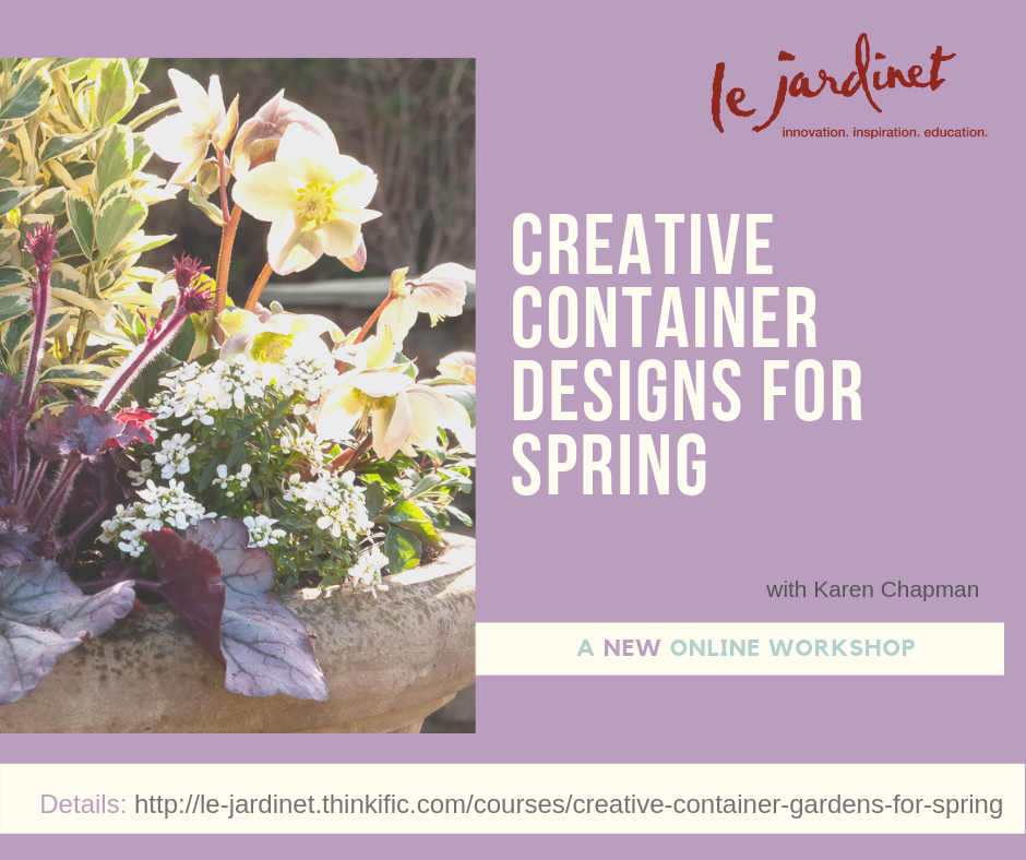 creative spring containers online workshop